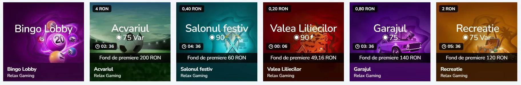 top cazinouri online din Rom&acirc;nia Jocuri rapide și alte categorii